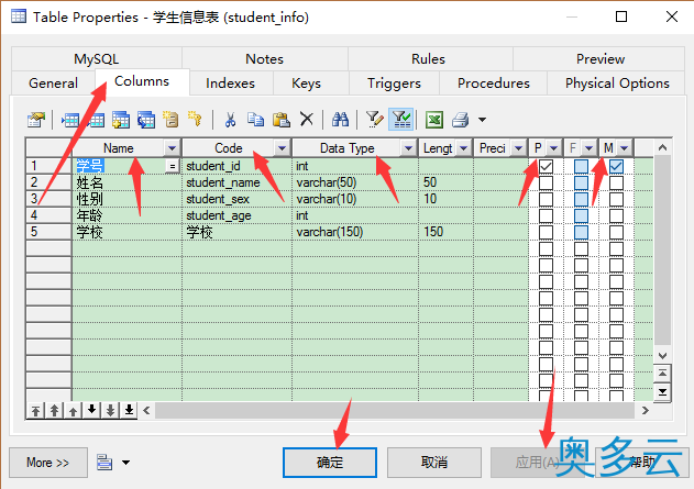 18、PowerDesigner16.5创建数据库概念数据模型教程 - 奥多云