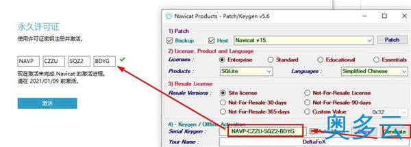 12、Navicat for SQLite安装使用教程 附安装包 - 奥多云