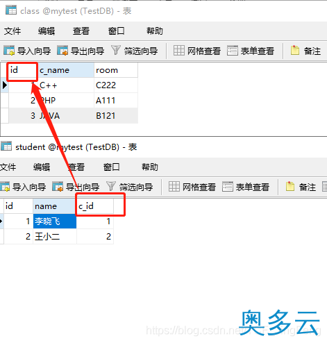 2、Navicat添加外键详细操作步骤 - 奥多云