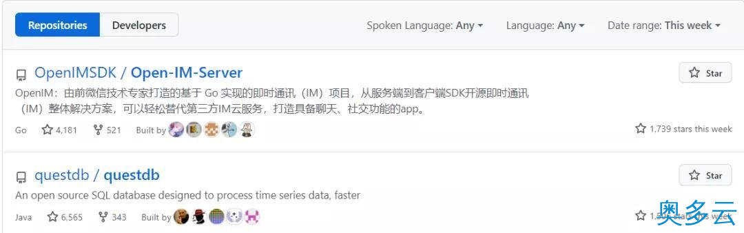 2、2021年程序员们都在用的神级数据库 - 奥多云