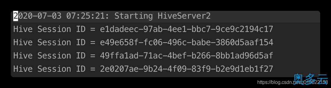DataGrip 连接 HiveServer2 报错的问题