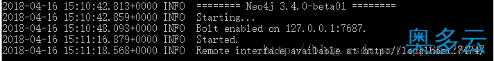 4、Window下Neo4j安装图文教程 - 奥多云