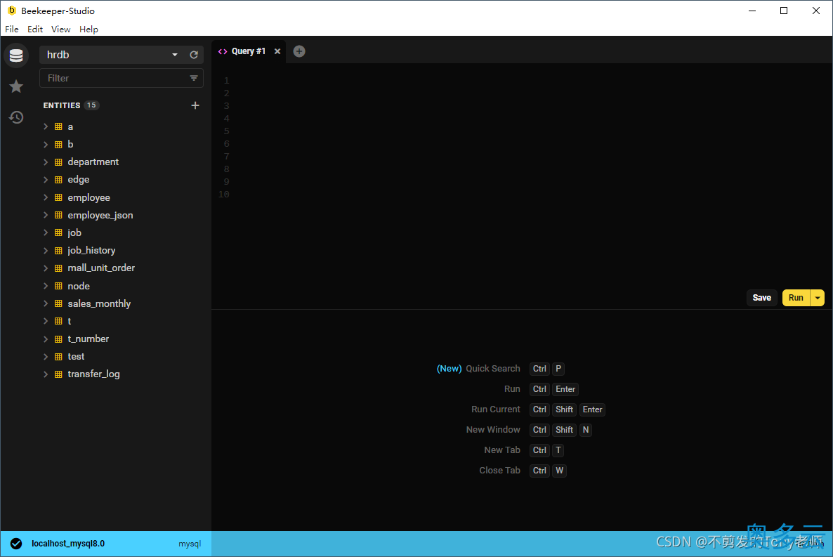 4、一款高颜值且免费的 SQL 开发工具之Beekeeper Studio详解 - 奥多云