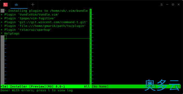 2、在Linux中使用Vundle管理Vim插件的方法 - 奥多云