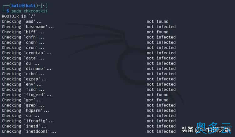 3、扫描 Linux 服务器是否存在恶意软件和安全漏洞的十种优秀工具 - 奥多云