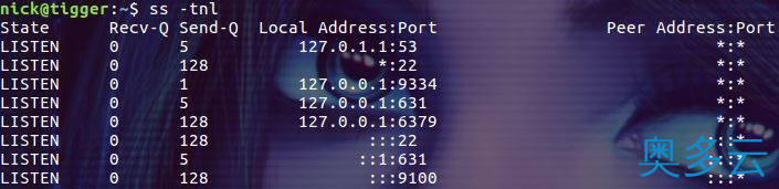 2、linux ss命令详解 - 奥多云