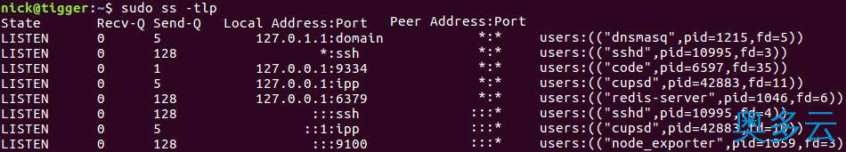 4、linux ss命令详解 - 奥多云