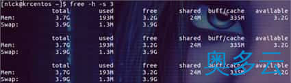 3、linux free命令详解 - 奥多云