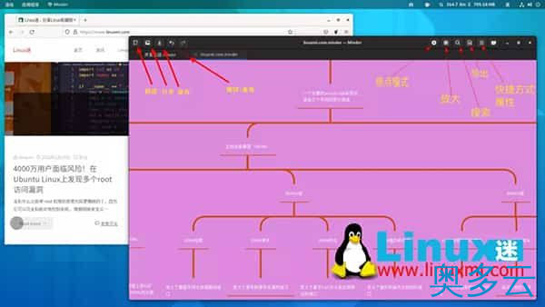 5、Linux下强大免费的思维导图软件Minder - 奥多云