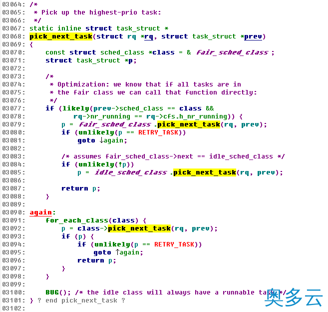 2、详解Linux进程调度策略 - 奥多云