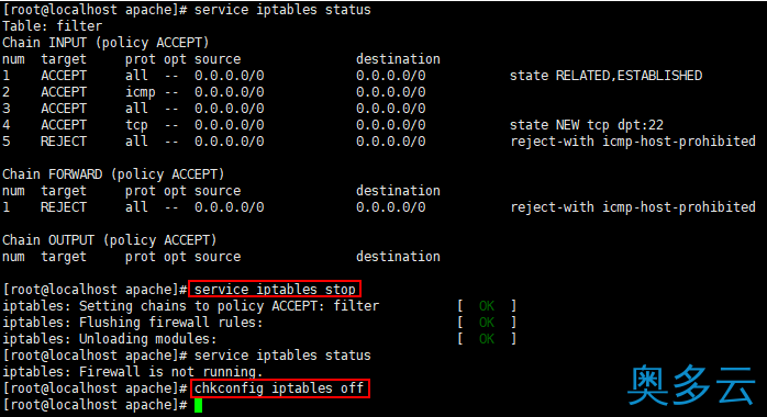 12、Linux下Apache HTTP Server 2.4.26安装教程 - 奥多云