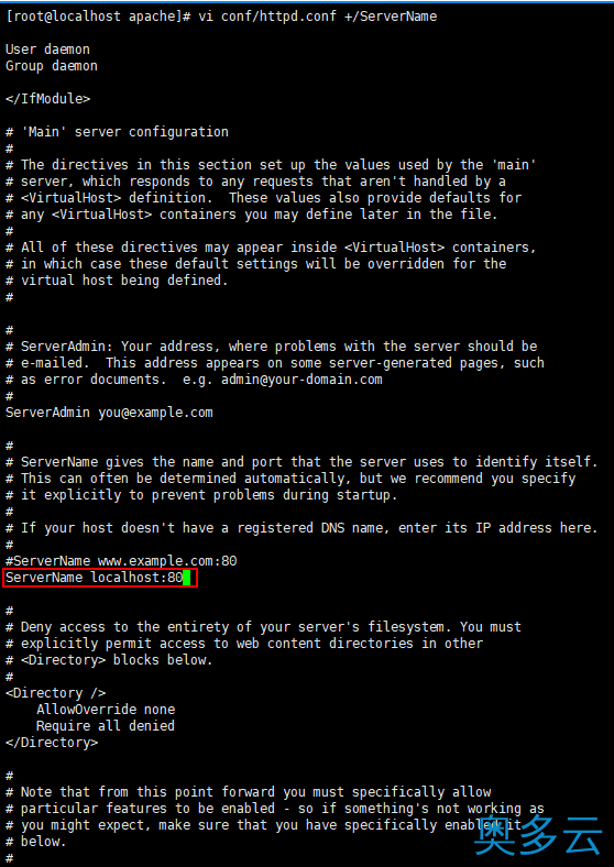11、Linux下Apache HTTP Server 2.4.26安装教程 - 奥多云