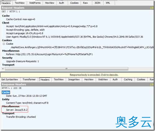 4、Jexus 5.8.2正式发布! 为Asp.Net Core生产环境提供平台支持 - 奥多云