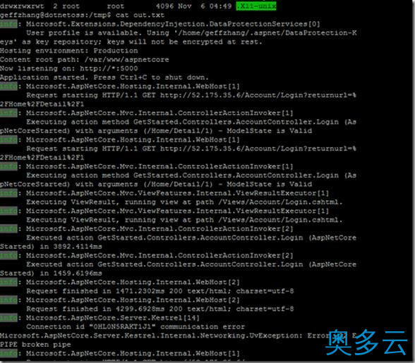 6、Jexus 5.8.2正式发布! 为Asp.Net Core生产环境提供平台支持 - 奥多云