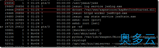 8、Jexus 5.8.2正式发布! 为Asp.Net Core生产环境提供平台支持 - 奥多云