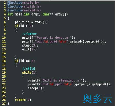 3、Linux中僵尸进程和孤儿进程详解 - 奥多云