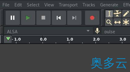 3、在 Linux 上用 Audacity 编辑音频 - 奥多云