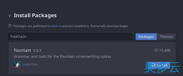 2、在 Linux 上用 Markdown 编写你的电影剧本 - 奥多云
