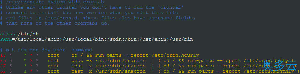 linux 定时任务详解