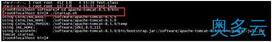 6、详解在Linux虚拟机下配置tomcat - 奥多云