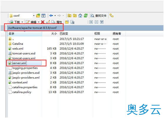 17、详解在Linux虚拟机下配置tomcat - 奥多云