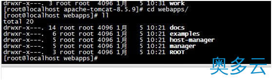 27、详解在Linux虚拟机下配置tomcat - 奥多云