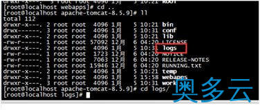 32、详解在Linux虚拟机下配置tomcat - 奥多云