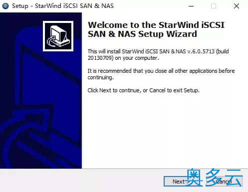 4、Starwind 配置 ISCSI 共享存储 - 奥多云