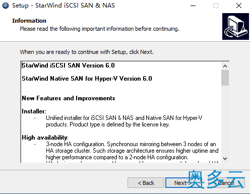 6、Starwind 配置 ISCSI 共享存储 - 奥多云