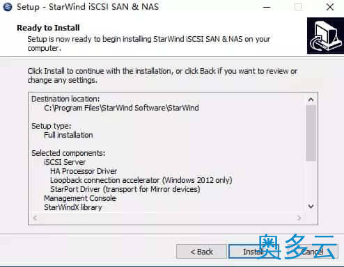 16、Starwind 配置 ISCSI 共享存储 - 奥多云