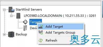 24、Starwind 配置 ISCSI 共享存储 - 奥多云