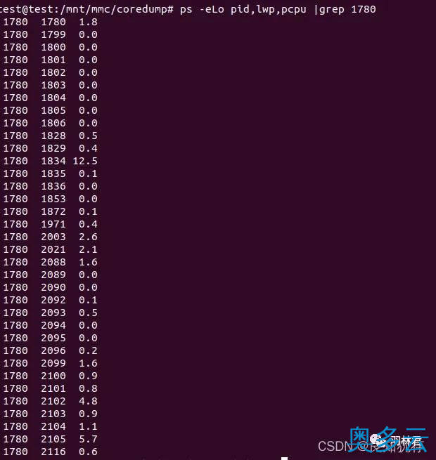 3、Linux下定位异常消耗的线程实战分析 - 奥多云