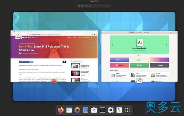 5、2021 年优秀的六款 Linux 发行版 - 奥多云
