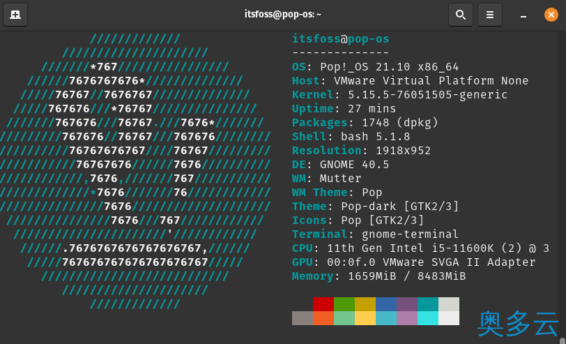 11、2021 年优秀的六款 Linux 发行版 - 奥多云