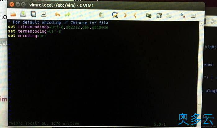 3、Ubuntu 16.04 LTS系统里中文txt文件打开的问题解决 - 奥多云