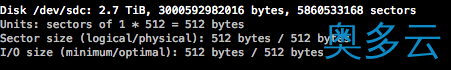 Ubuntu挂载3T硬盘或大于2T磁盘的方法
