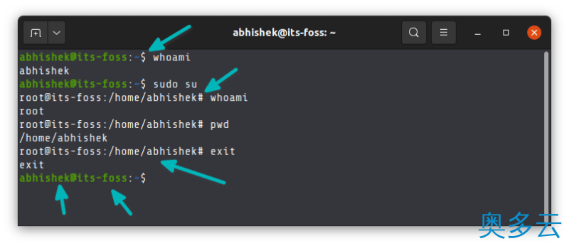 3、关于 Ubnutu Linux 终端的必知必会的 19 件超简单的事情 - 奥多云