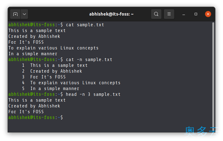 10、关于 Ubnutu Linux 终端的必知必会的 19 件超简单的事情 - 奥多云