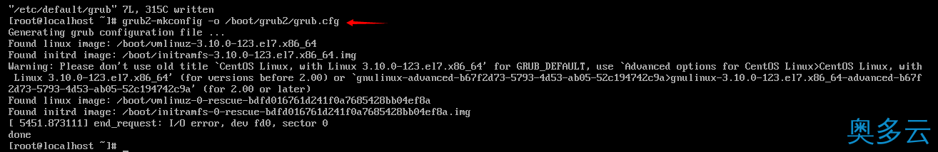 2、ubuntu (linux)修改网卡名称命令 - 奥多云