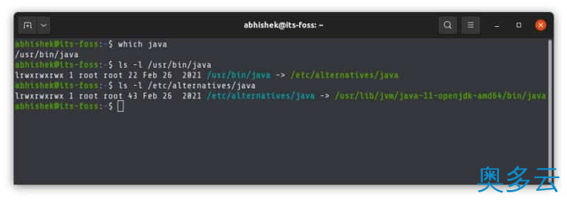 4、如何在 Ubuntu Linux 中正确地设置 JAVA_HOME 变量 - 奥多云
