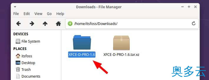 4、如何在使用 Xfce 桌面环境的 Xubuntu 上安装主题 - 奥多云