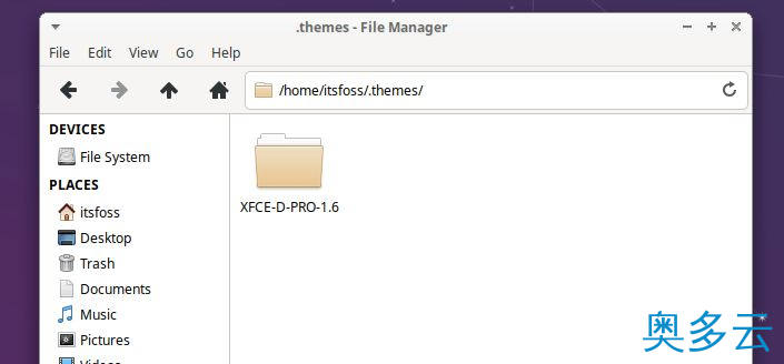 5、如何在使用 Xfce 桌面环境的 Xubuntu 上安装主题 - 奥多云