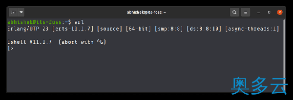 3、如何在 Ubuntu Linux 上安装最新的 Erlang - 奥多云