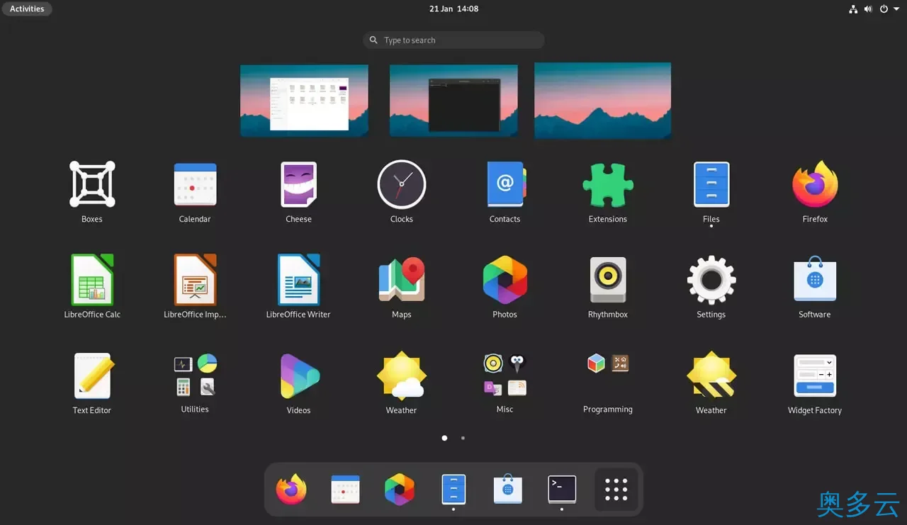2、Ubuntu 21.04 新特性预览：不会提供 GNOME 40 和 GTK4 - 奥多云