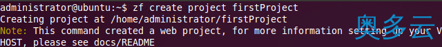 5、Ubuntu10.10 Zend FrameWork配置方法及helloworld显示 - 奥多云