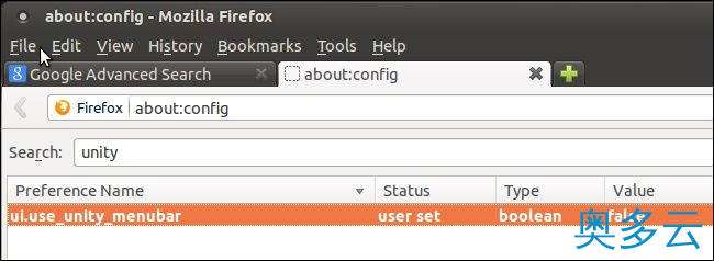 5、Ubuntu 13.10中禁用全局菜单的方法 - 奥多云