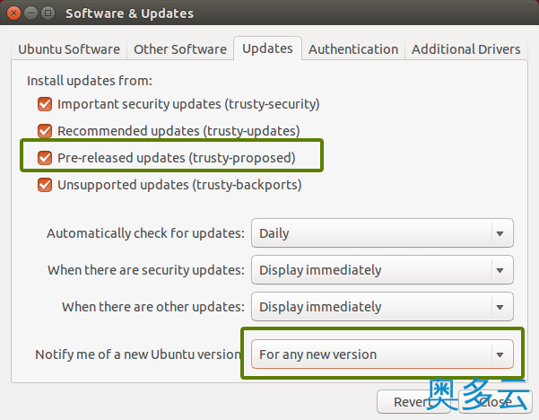 3、从Ubuntu 14.04 升级到 Ubuntu 14.10的具体方法 - 奥多云