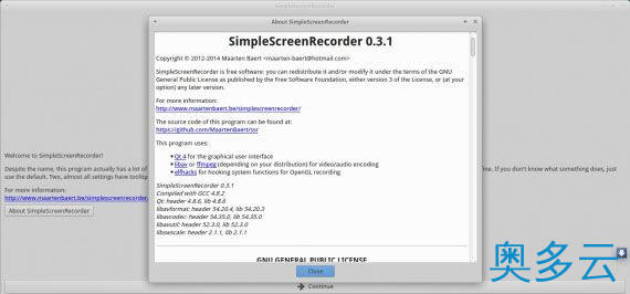 Ubuntu安装屏幕录像工具Simple Screen Recorder的方法