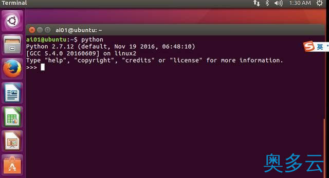 4、基于ubuntu16 Python3 tensorflow(TensorFlow环境搭建) - 奥多云
