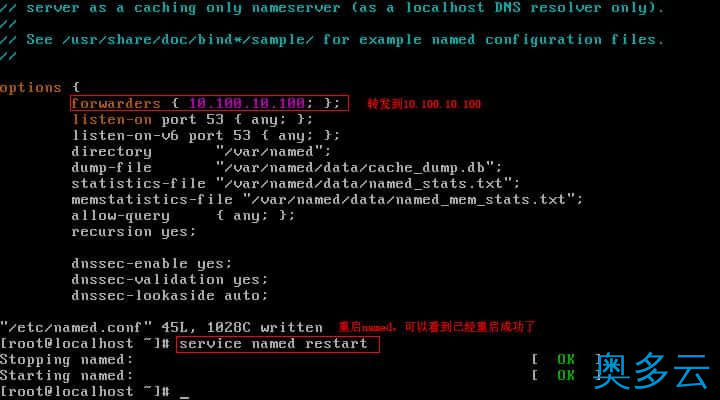 11、Centos 6.5 下配置DNS服务器的方法(图文详解) - 奥多云